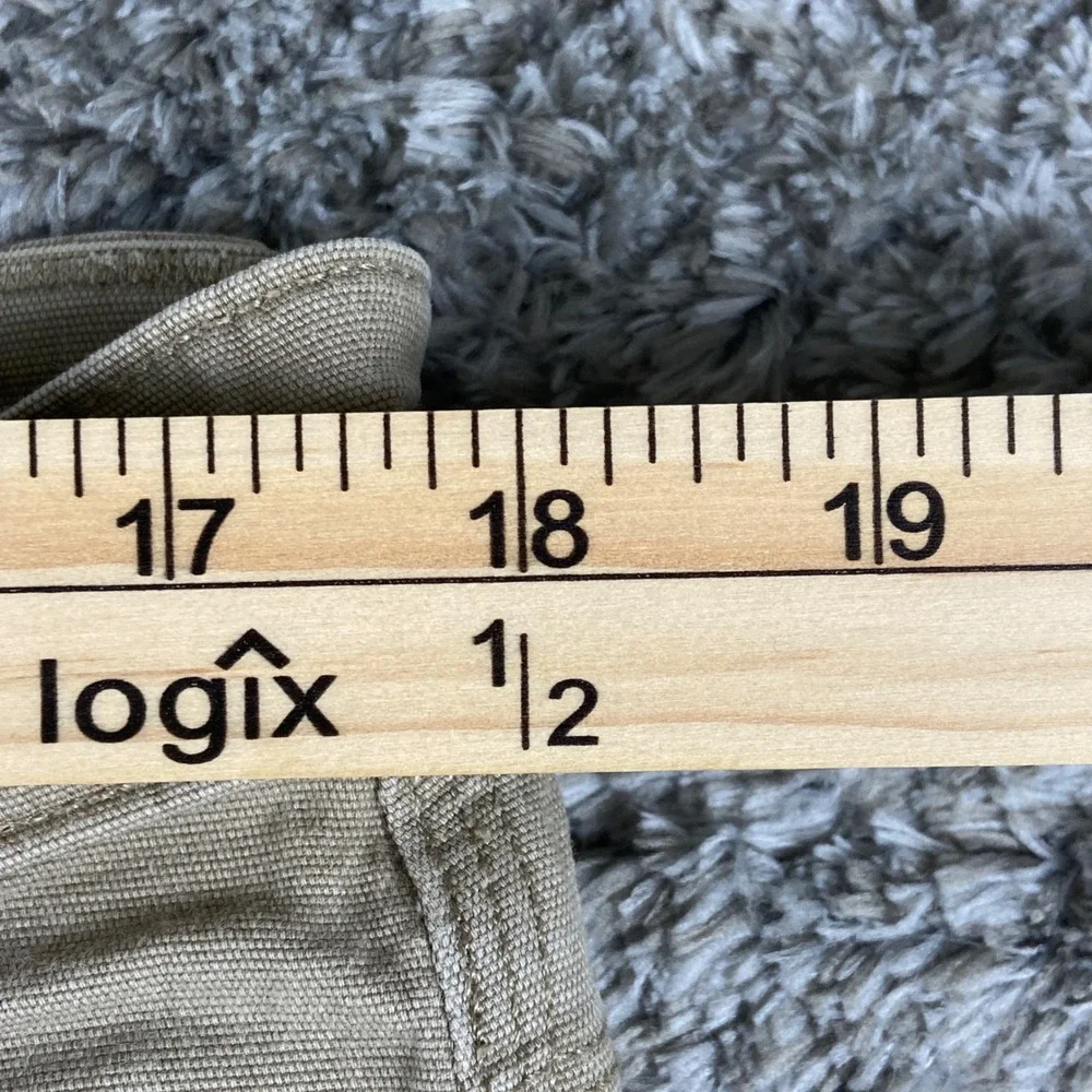 Duluth Flex Fire Hose Pants Mens 37x30 Tan Relaxed Fit Utility Workwear Cargo
